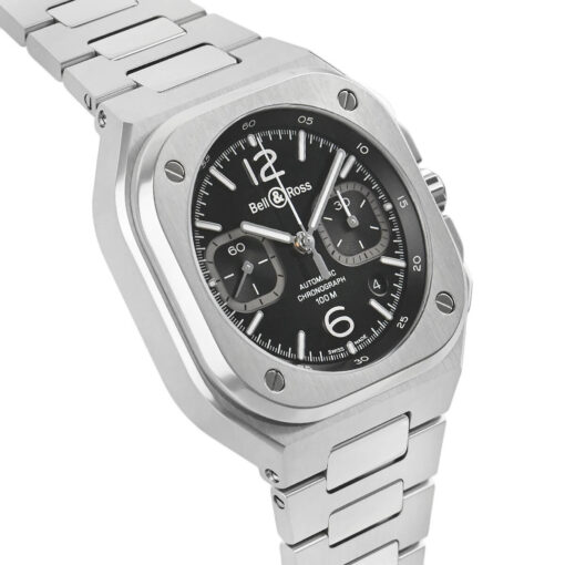 Bell & Ross BR 05 Chrono Black Steel BR05C-BLC-ST/SST - Image 3
