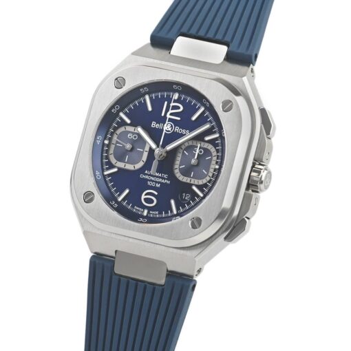 Bell & Ross BR 05 Chrono Blue Steel BR05C-BLU-ST/SRB - Image 2