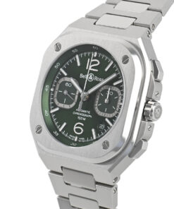 Alternative view of Bell & Ross BR 05 Chrono Green Steel BR05C-GN-ST/SST