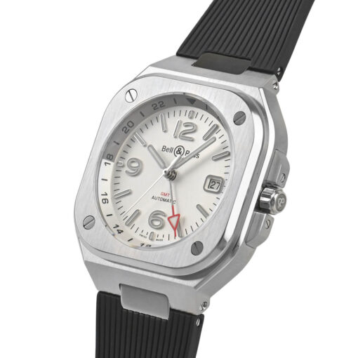 Bell & Ross BR 05 GMT White BR05G-SI-ST/SRB - Image 2
