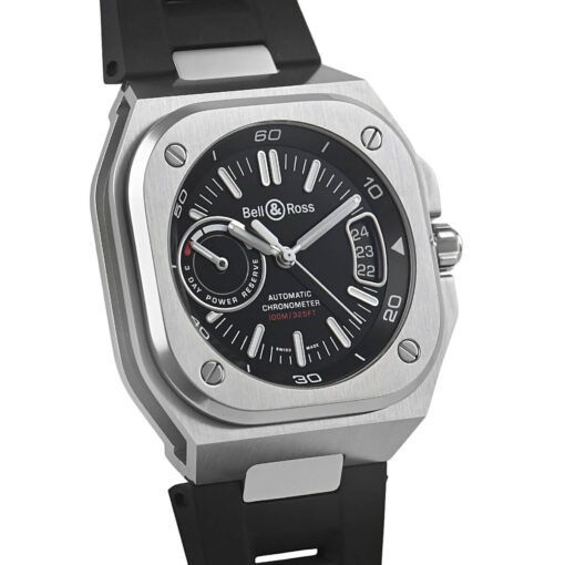 Bell & Ross BR-X5 Black Steel BRX5R-BL-ST/SRB - Image 3