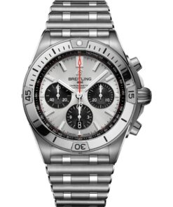 Breitling Chronomat B01 42 AB0134101G1A1 Stainless Steel Black Dial