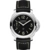 Panerai Luminor Logo PAM01084 Stainless Steel Black Dial