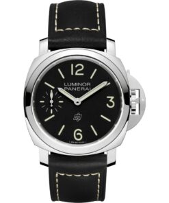 Panerai Luminor Logo PAM01084 Stainless Steel Black Dial