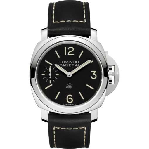 Panerai Luminor Logo PAM01084 Stainless Steel Black Dial