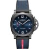 Panerai Luminor Quaranta Steel DLC Luna Rossa PAM01408