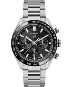 Tag Heuer Carrera Chronograph CBN2A1B.BA0643 Stainless Steel Black Dial