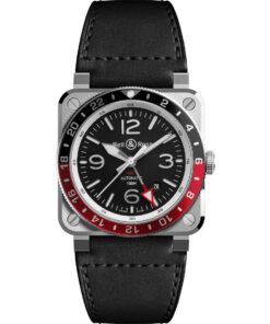 Bell & Ross BR 03 GMT Black BR0393-BL-ST/SCA