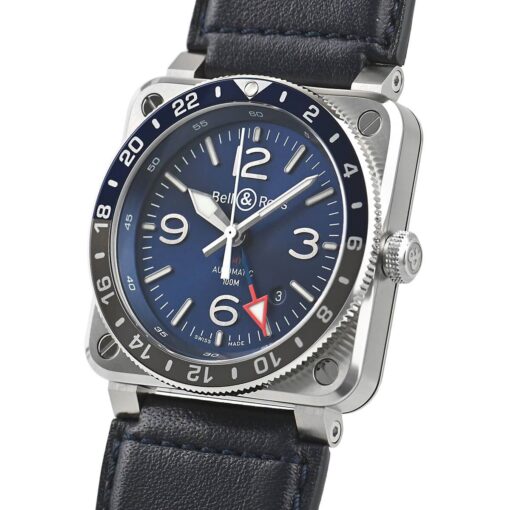 Bell & Ross BR 03 GMT Blue BR0393-BLU-ST/SCA - Image 2