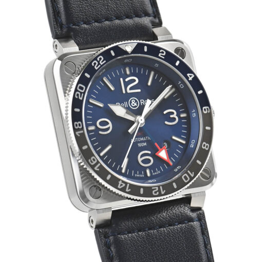 Bell & Ross BR 03 GMT Blue BR0393-BLU-ST/SCA - Image 3
