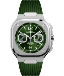Bell & Ross BR 05 Chrono Green Steel BR05C-GN-ST/SRB
