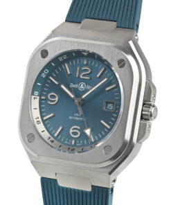Alternative view of Bell & Ross BR 05 GMT Sky Blue BR05G-PB-ST/SRB