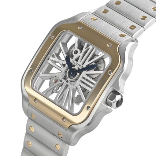 Cartier Santos de Cartier Skeleton Large Model WHSA0012 - Image 2