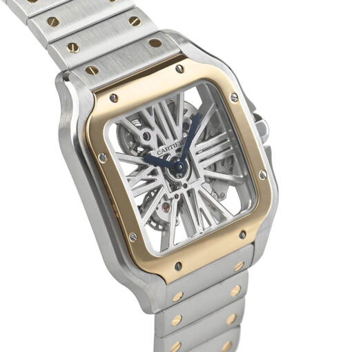 Cartier Santos de Cartier Skeleton Large Model WHSA0012 - Image 3