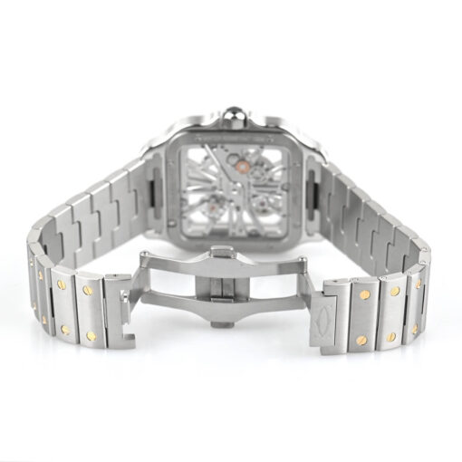 Cartier Santos de Cartier Skeleton Large Model WHSA0012 - Image 4