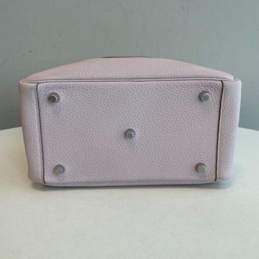 Hermes Lindy 26 Mauve Pale Clemence Palladium Hardware - Image 5