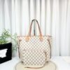 Louis Vuitton Damier Azur Neo Neverfull MM Rose Ballerine