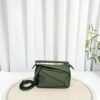 Loewe Calfskin Mini Puzzle Bag Avocado