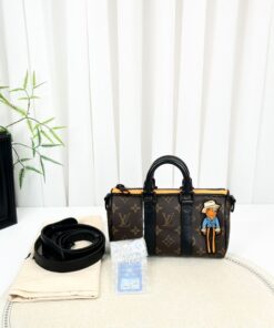 Louis Vuitton Keepall XS Brown Top Handle Bag Monogram