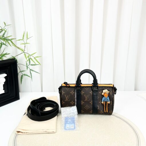 Louis Vuitton Keepall XS Brown Top Handle Bag Monogram