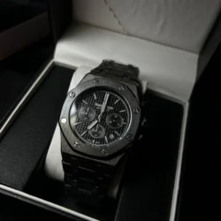 audemars-piguet-royal-oak-chronograph-for-him-black-steel-with-textured-dial