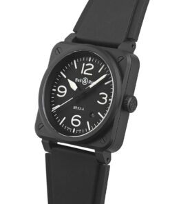 Alternative view of Bell & Ross BR 03 Black Matte BR03A-BL-CE/SRB
