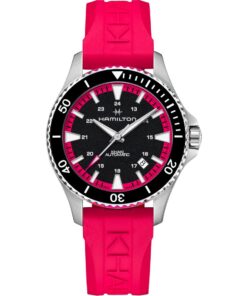 Hamilton Khaki Navy Scuba Auto H82395330 Stainless Steel Black Dial