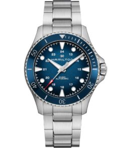 Hamilton Khaki Navy Scuba Auto H82505140 Stanless Steel Blue Dial