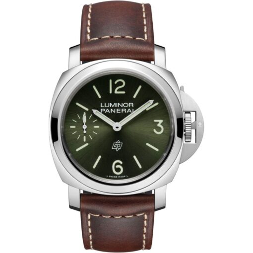 Panerai Luminor Logo PAM01624 Stainless Steel Green Dial