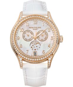 Patek Philippe Complications 4948R-001 Rose Gold Mother of Pearl Dial