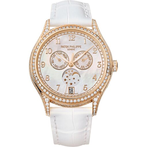 Patek Philippe Complications 4948R-001 Rose Gold Mother of Pearl Dial