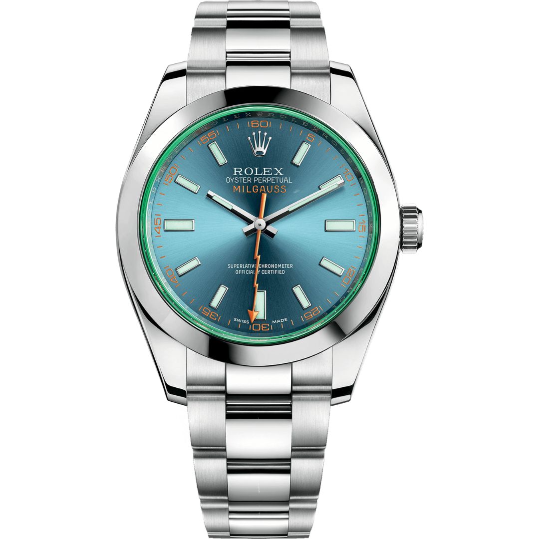 Rolex Milgauss 116400GV-0002 Stainless Steel Blue Dial