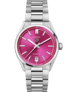Tag Heuer Carrera Date WBN2313.BA0001 Stainless Steel Pink Dial