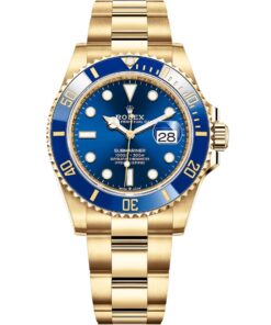 Rolex Submariner Date 126618LB-0002 Yellow Gold Blue Dial