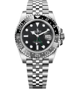 Rolex GMT-Master II 126710GRNR-0003 Stainless Steel Black Dial