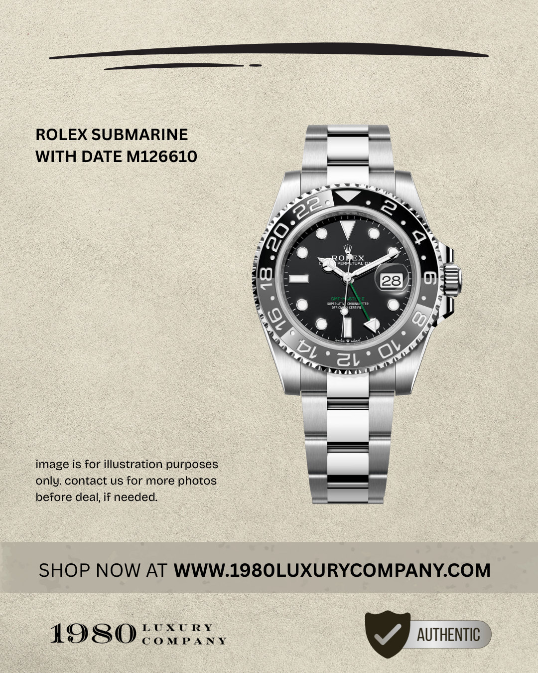 Rolex Submariner Date 126610LN-0001