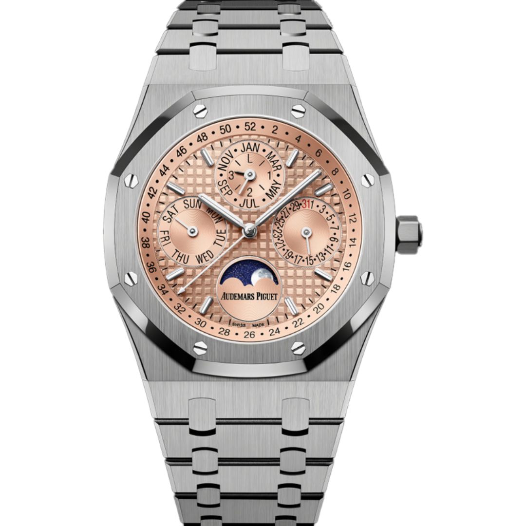 Audemars Piguet Royal Oak 26615TI.OO.1220TI.01 Titanium Salmon Dial