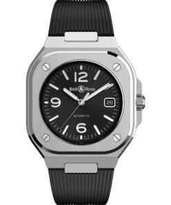 Bell & Ross BR 05 Black Steel BR05A-BL-ST/SRB stainless steel watch with black dial