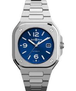 Bell & Ross BR 05 Blue Steel BR05A-BLU-ST/SST stainless steel watch with blue dial