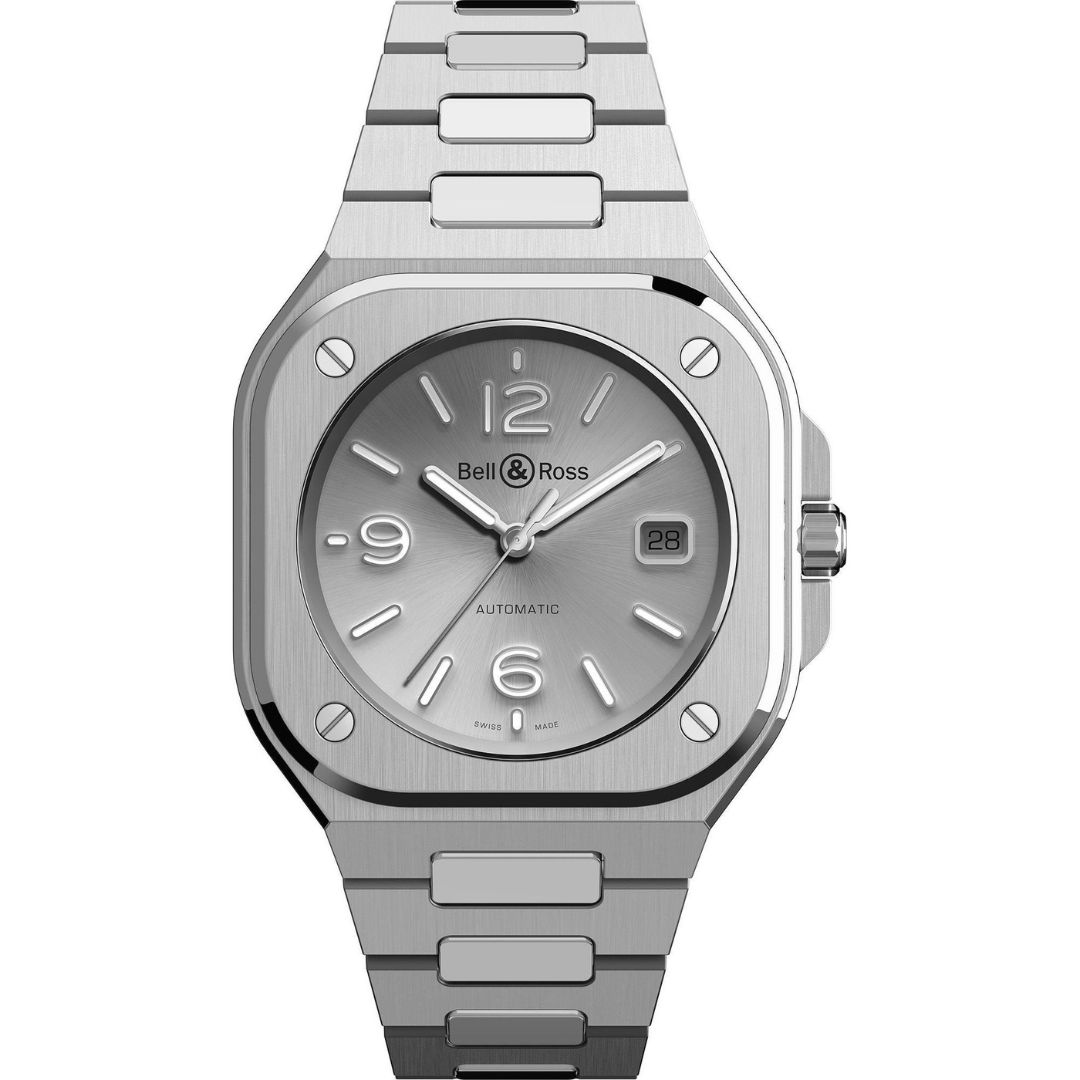 Bell & Ross BR 05 Grey Steel BR05A-GR-ST/SST stainless steel watch with grey dial