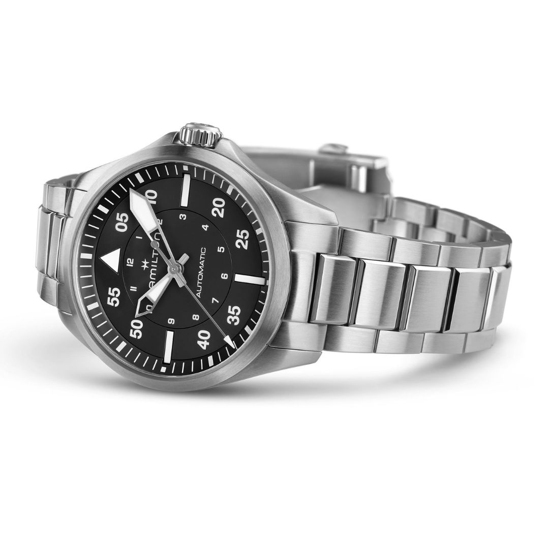 Hamilton Khaki Aviation Pilot Auto 39mm H76305130 - Image 3