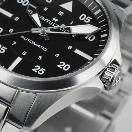 Hamilton Khaki Aviation Pilot Auto 39mm H76305130 - Image 4