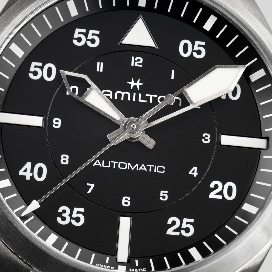 Hamilton Khaki Aviation Pilot Auto 39mm H76305130 - Image 5