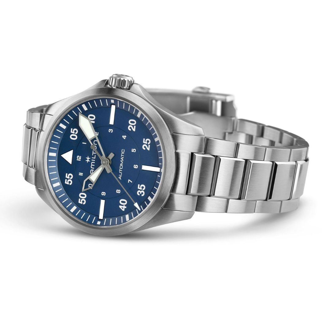 Hamilton Khaki Aviation Pilot Auto 39mm H76305140 - Image 3