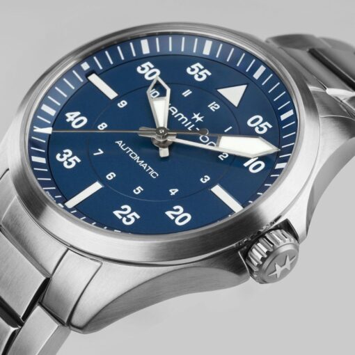 Hamilton Khaki Aviation Pilot Auto 39mm H76305140 - Image 4