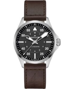 Hamilton Khaki Aviation Pilot Auto 39mm H76305530 Stainless Steel Black Dial