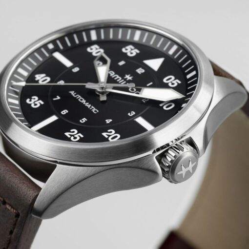 Hamilton Khaki Aviation Pilot Auto 39mm H76305530 - Image 4