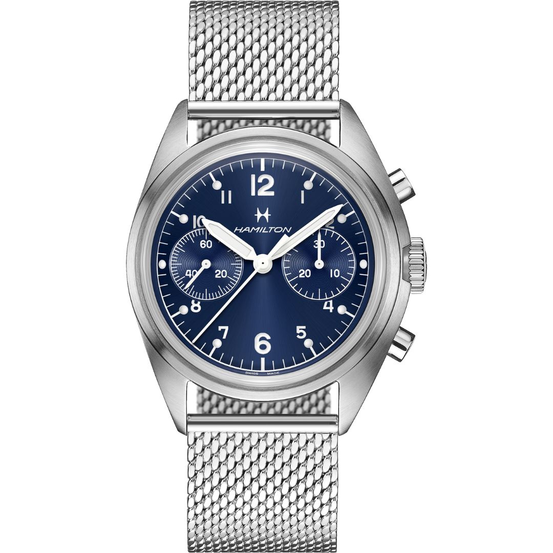 Hamilton Khaki Aviation Pilot Pioneer Mechanical Chrono H76409140