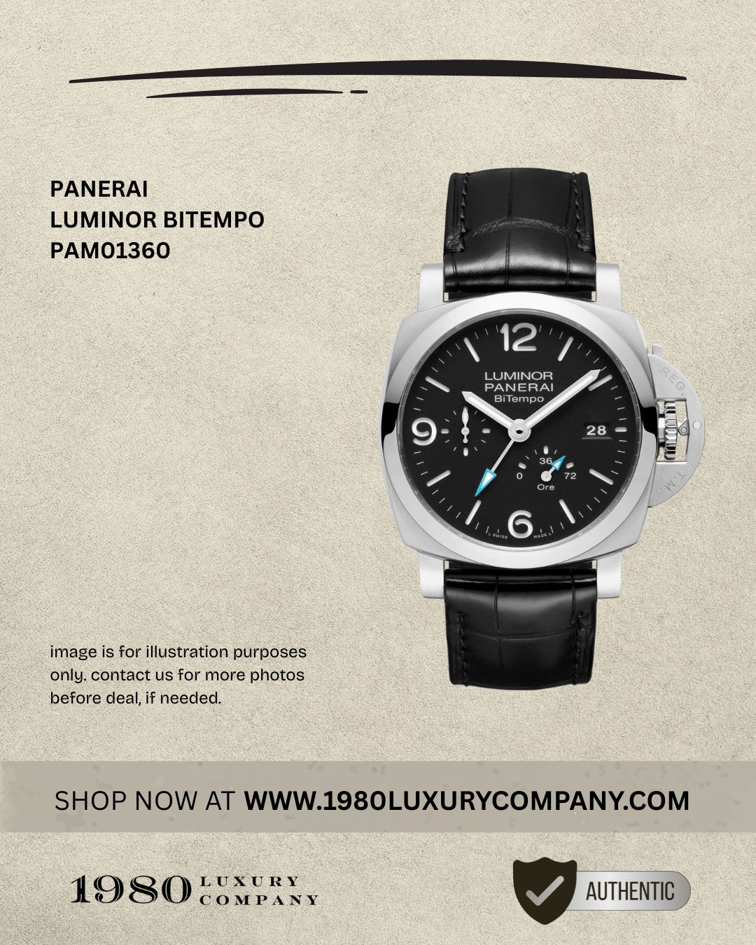 Panerai Luminor BiTempo PAM01360