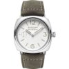 Panerai Radiomir Officine PAM01384 stainless steel watch with white dial
